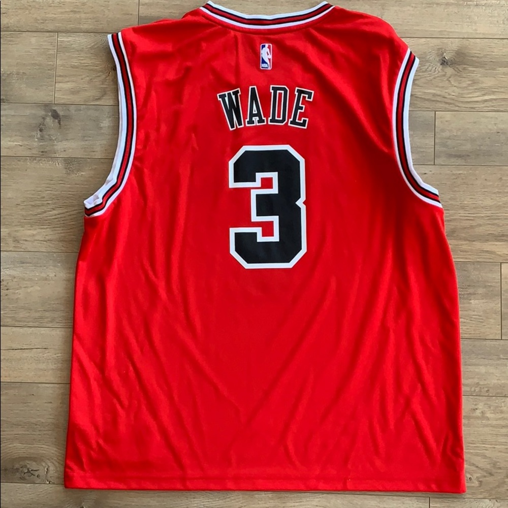 Men’s Adidas Bulls XL Jersey Dwayne Wade